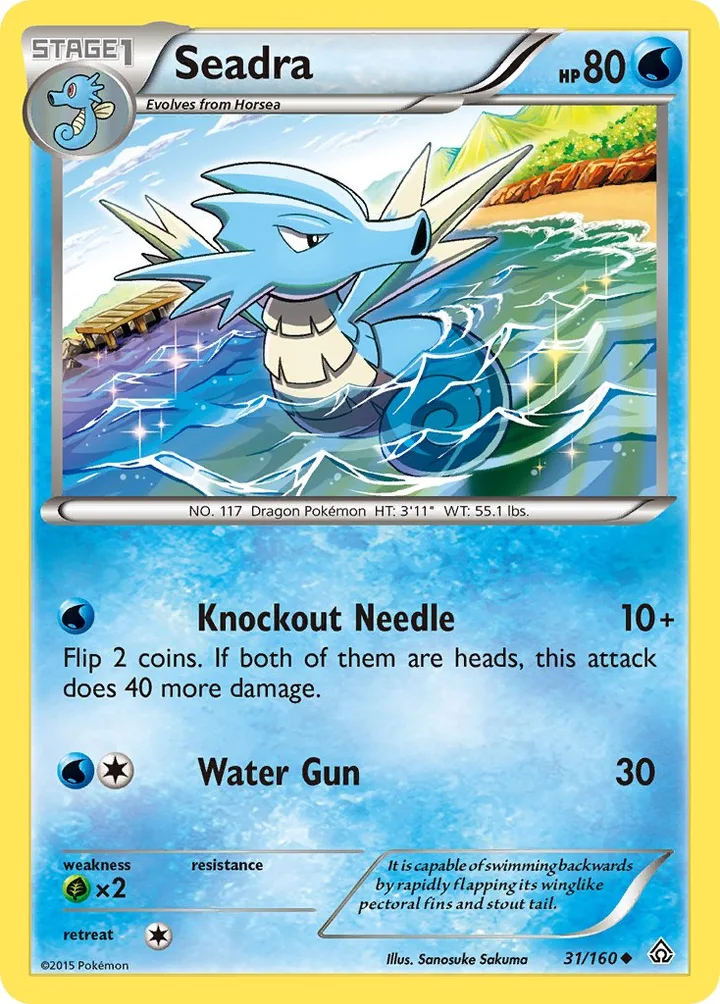 Seadra, Primal Clash 31/160