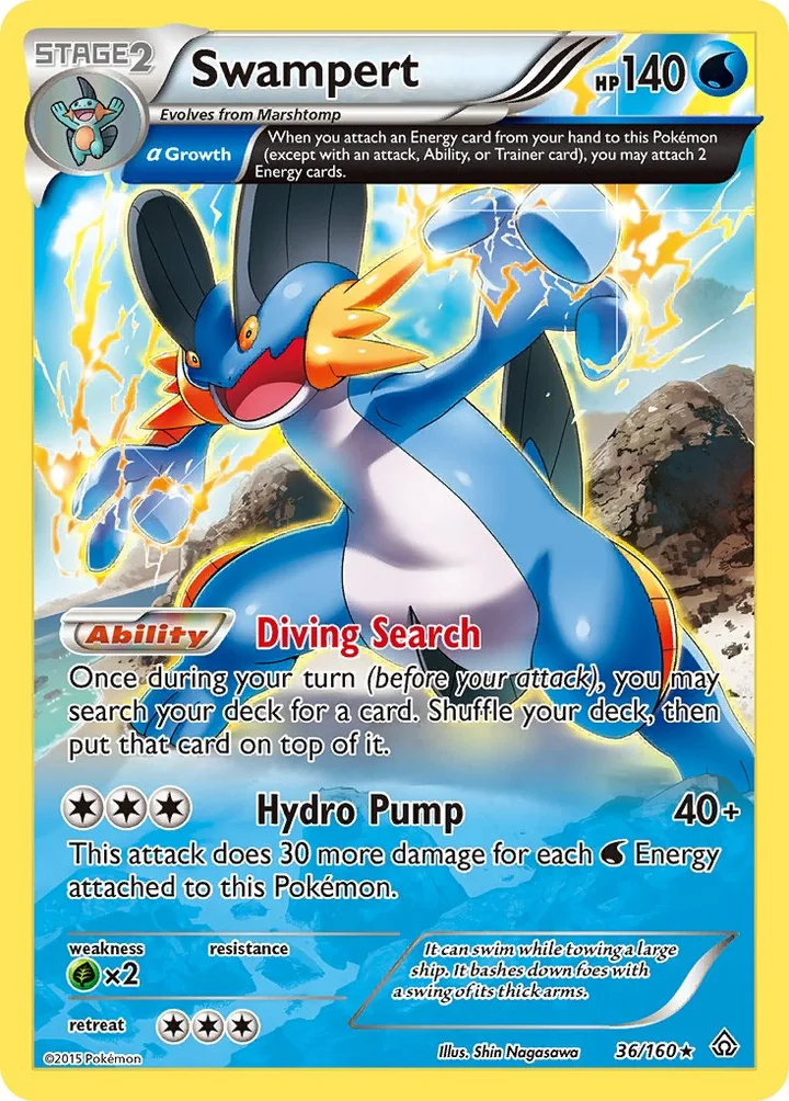 Swampert, Primal Clash 36/160