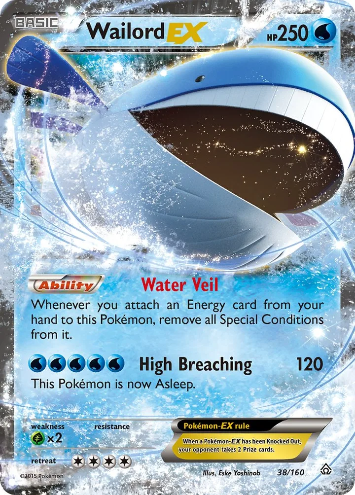 Wailord-EX, Primal Clash 38/160