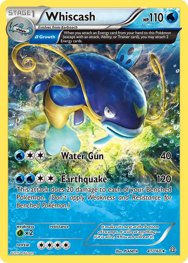 Whiscash, Primal Clash 41/160