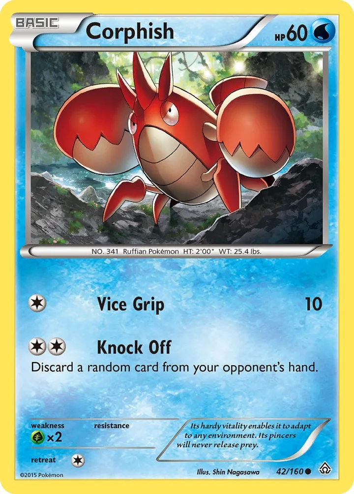 Corphish, Primal Clash 42/160