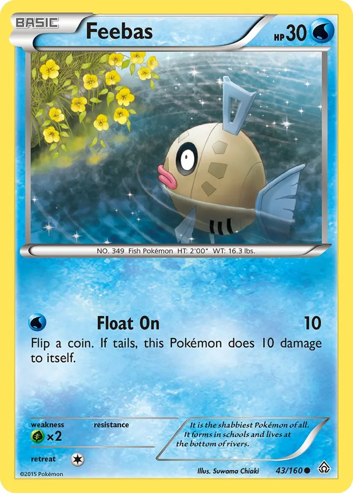 Feebas, Primal Clash 43/160
