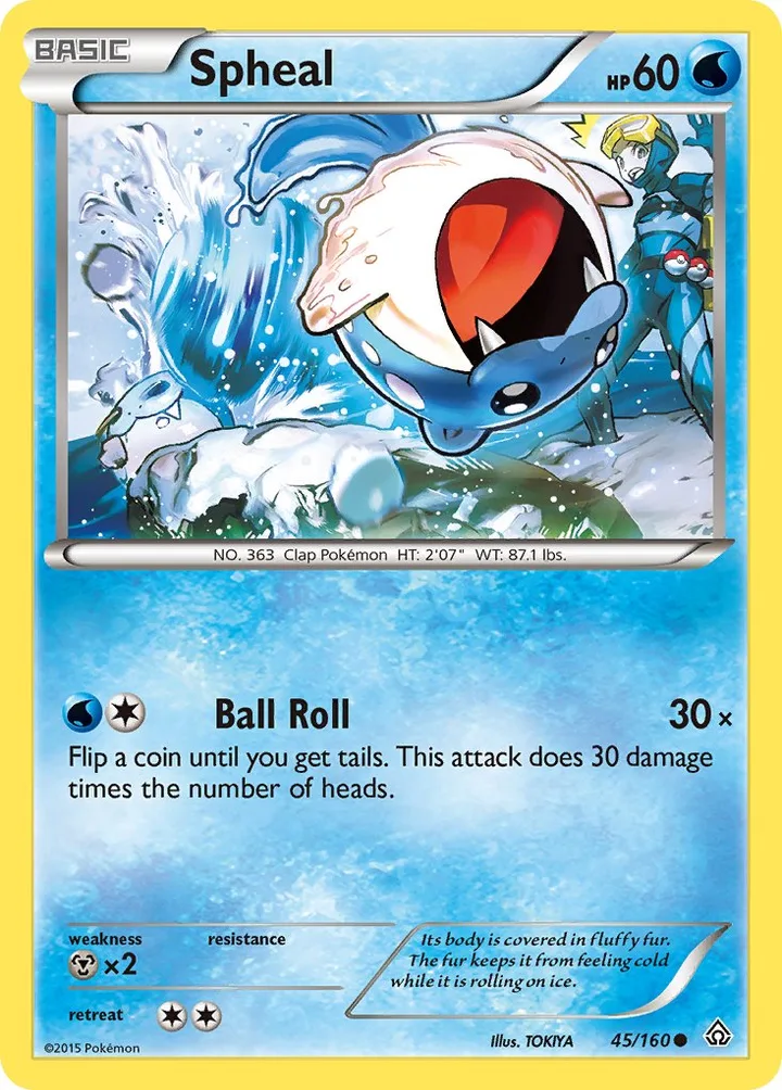 Spheal, Primal Clash 45/160