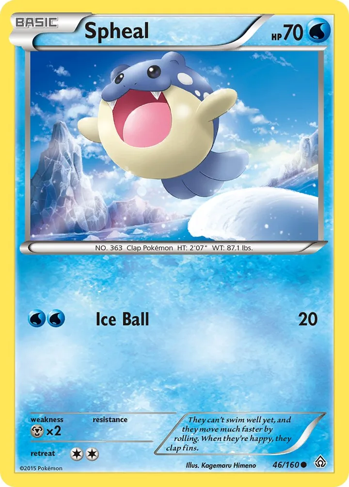 Spheal, Primal Clash 46/160