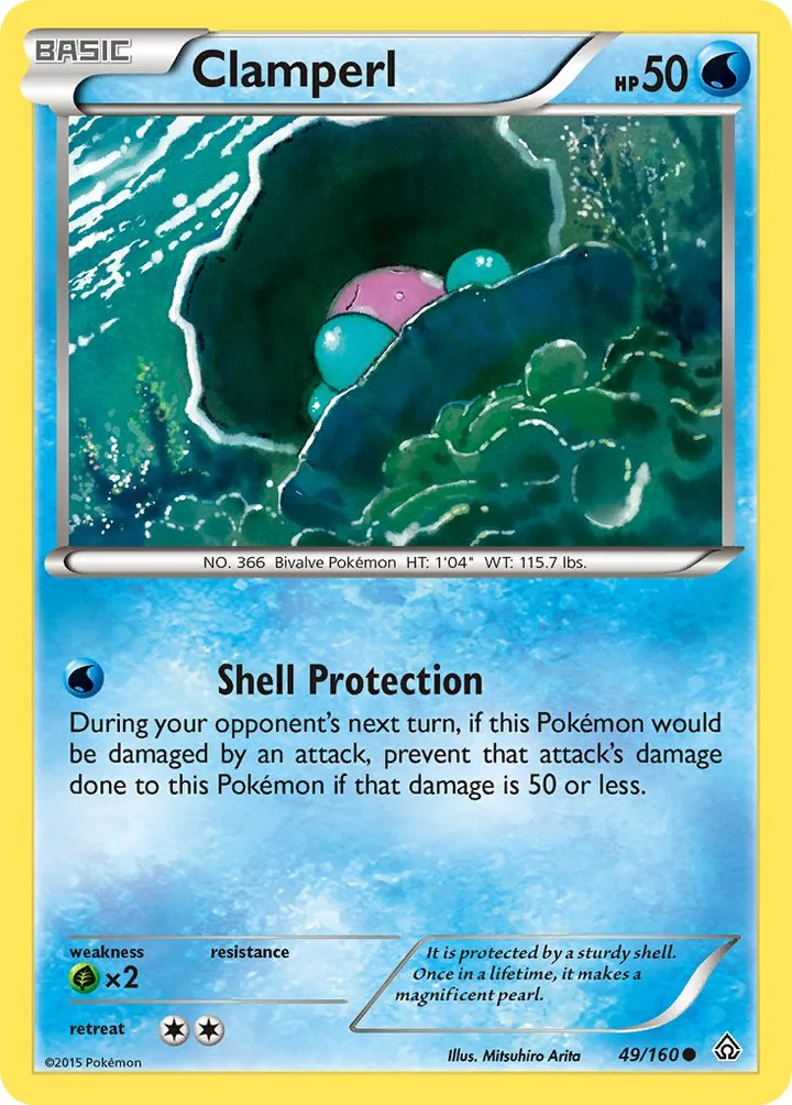 Clamperl, Primal Clash 49/160