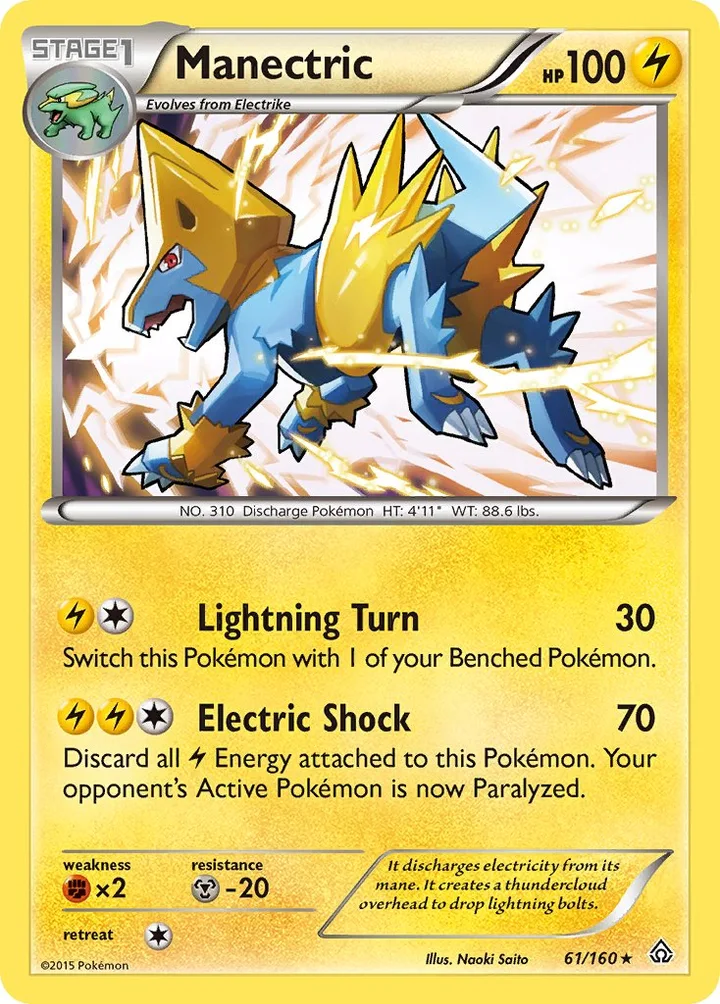 Manectric, Primal Clash 61/160