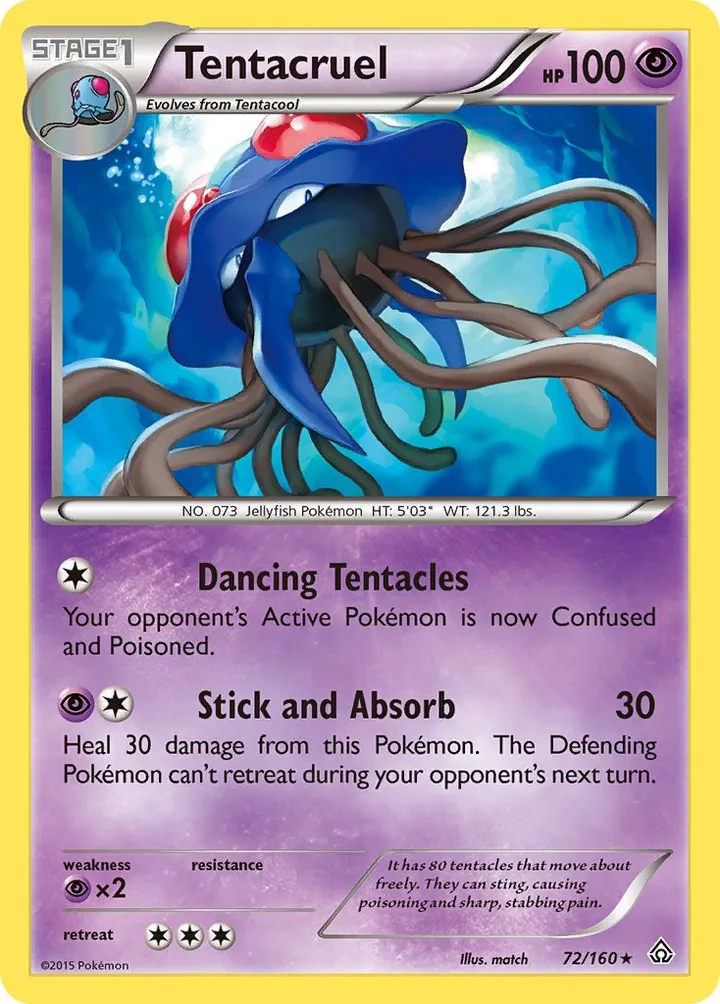 Tentacruel, Primal Clash 72/160