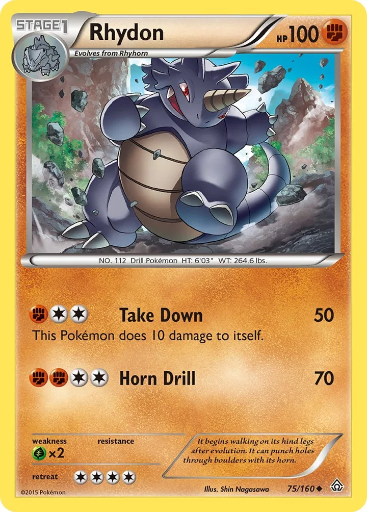 Rhydon, Primal Clash 75/160