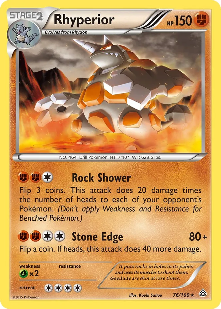 Rhyperior, Primal Clash 76/160