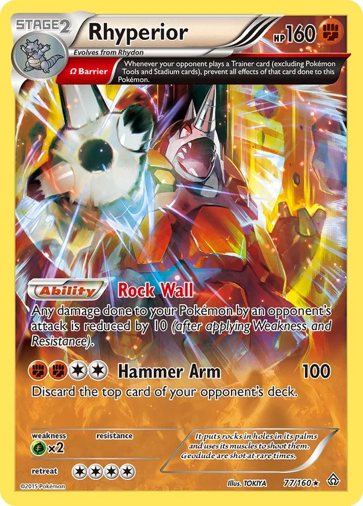 Rhyperior, Primal Clash 77/160