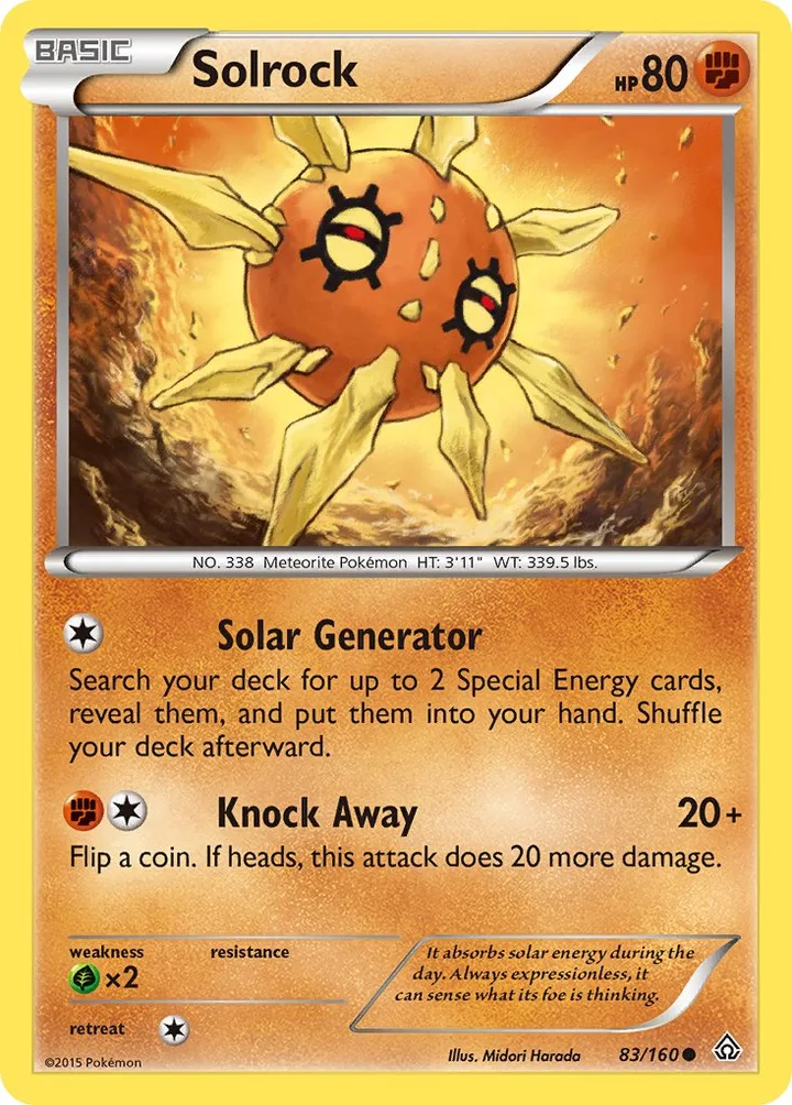 Solrock, Primal Clash 83/160
