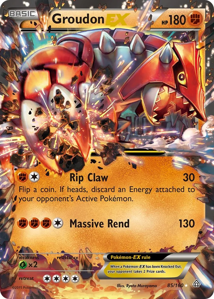 Groudon-EX, Primal Clash 85/160
