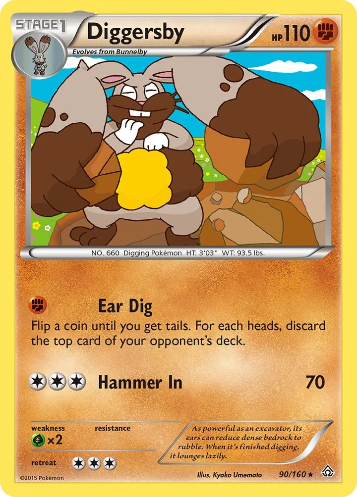 Diggersby, Primal Clash 90/160