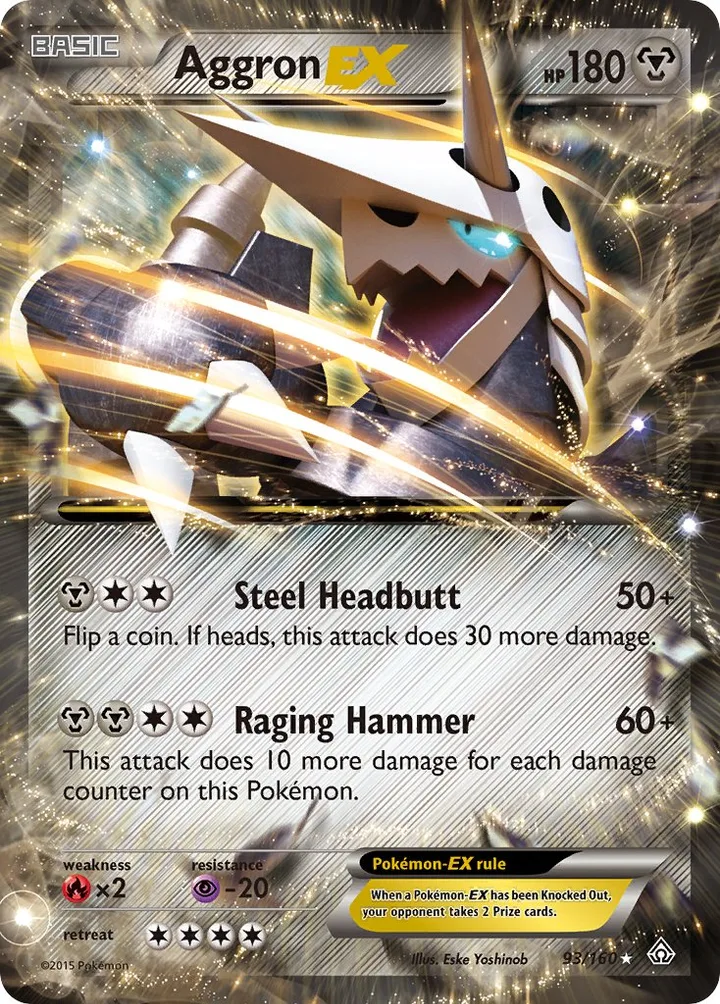 Aggron-EX, Primal Clash 93/160