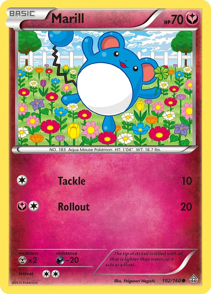 Marill, Primal Clash 102/160