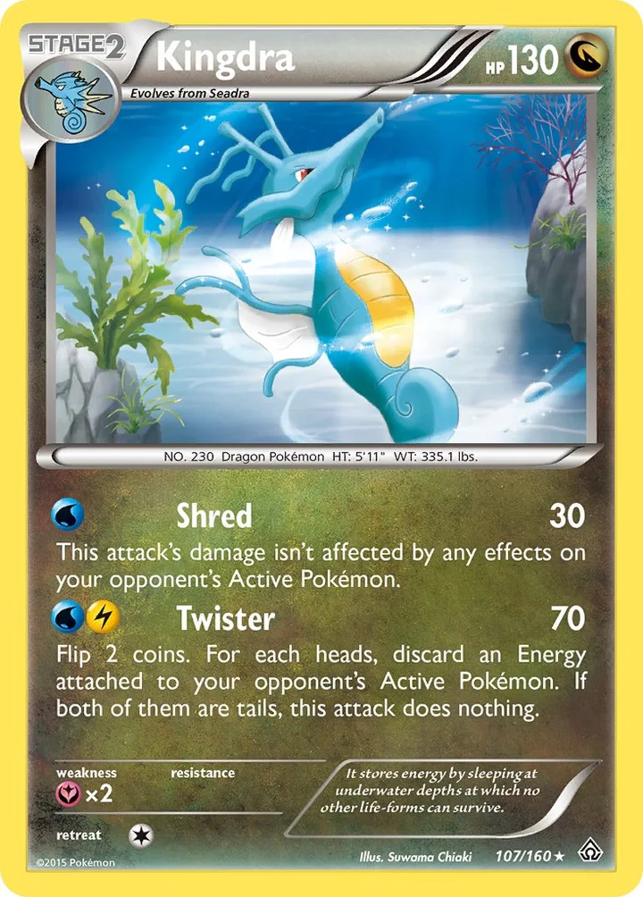 Kingdra, Primal Clash 107/160