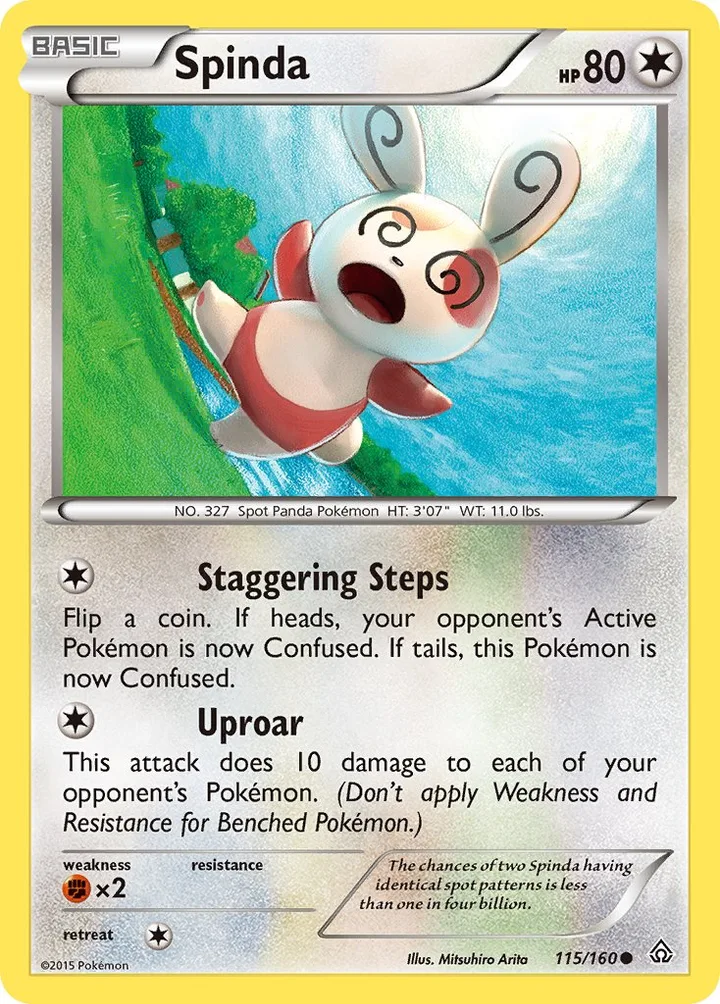 Spinda, Primal Clash 115/160