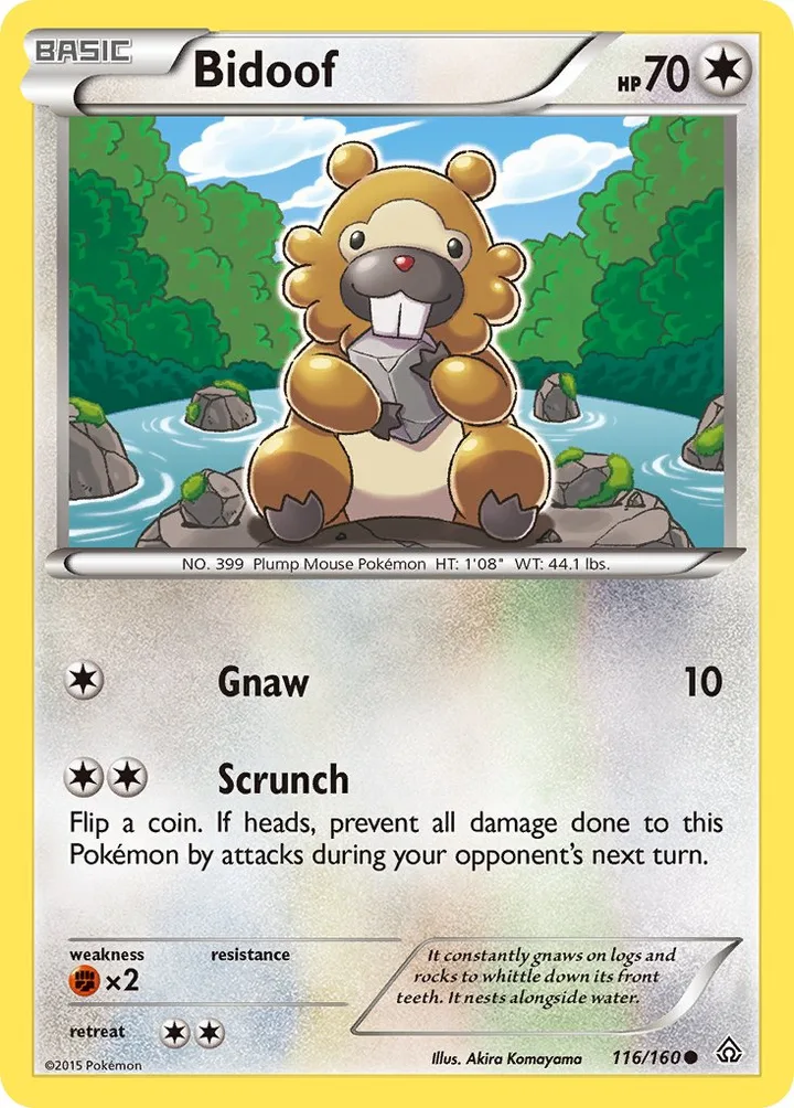 Bidoof, Primal Clash 116/160