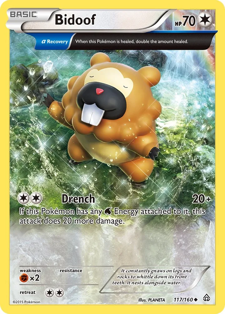 Bidoof, Primal Clash 117/160
