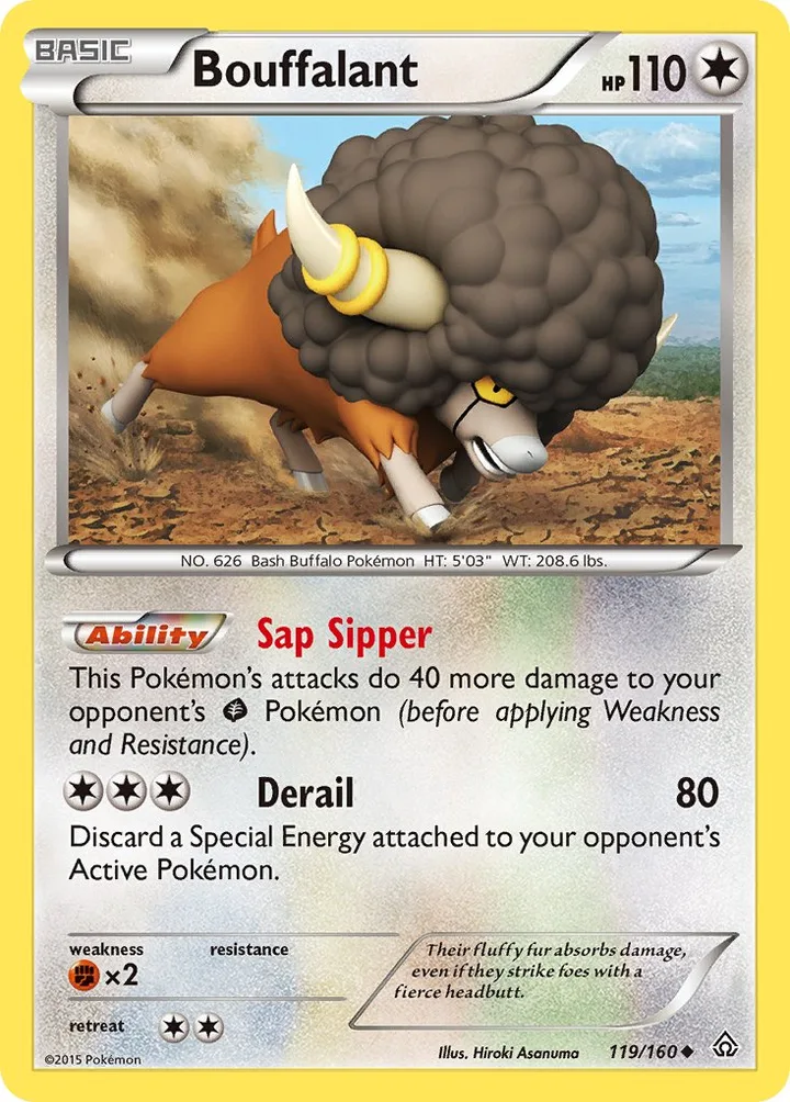 Bouffalant, Primal Clash 119/160