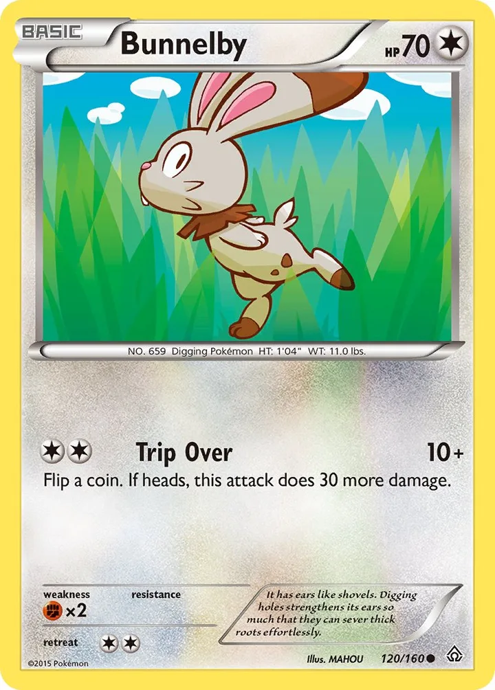 Bunnelby, Primal Clash 120/160