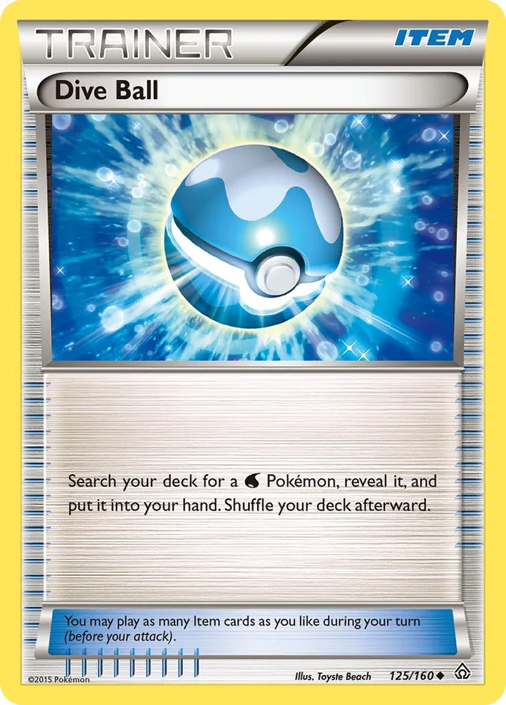 Dive Ball, Primal Clash 125/160