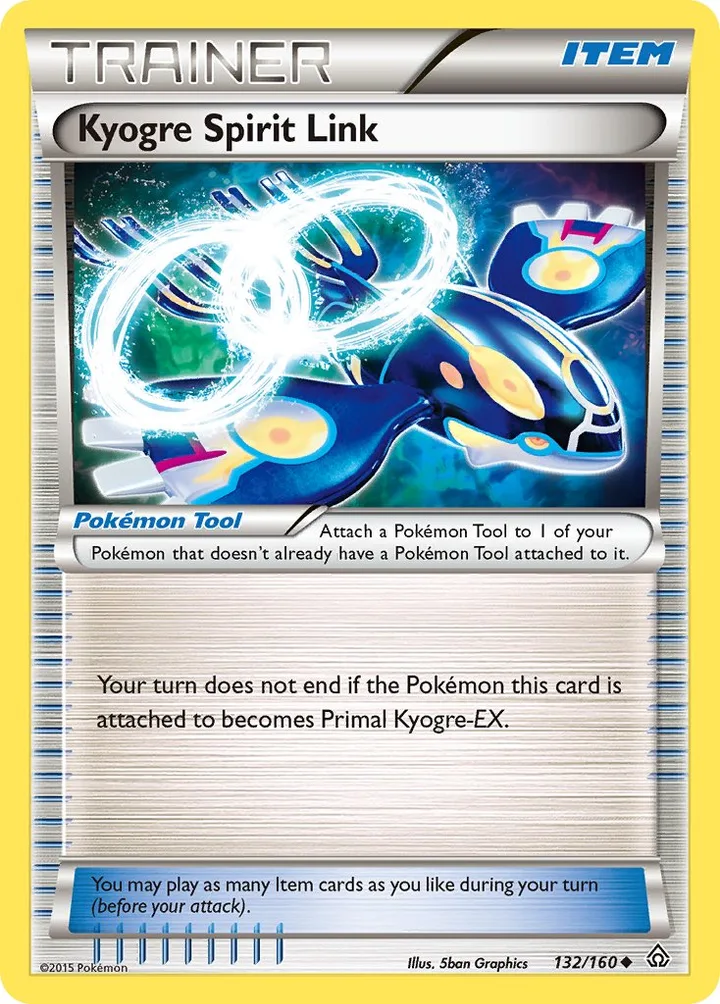 Kyogre Spirit Link, Primal Clash 132/160