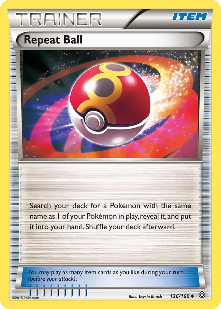 Repeat Ball, Primal Clash 136/160