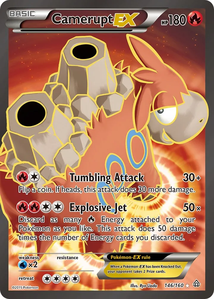 Camerupt-EX, Primal Clash 146/160