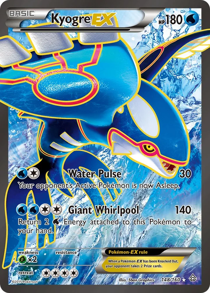 Kyogre-EX, Primal Clash 148/160