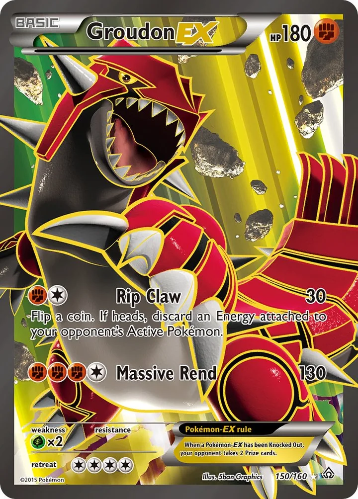 Groudon-EX, Primal Clash 150/160