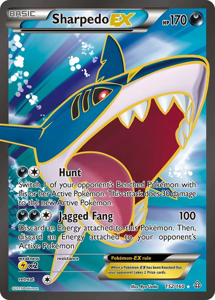 Sharpedo-EX, Primal Clash 152/160