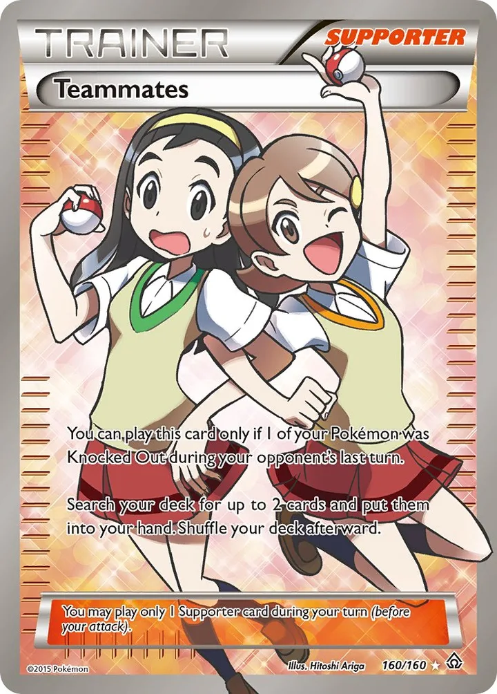 Teammates, Primal Clash 160/160