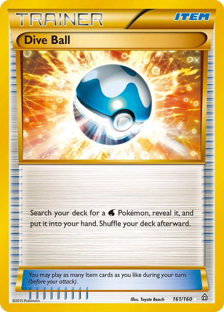 Dive Ball, Primal Clash 161/160