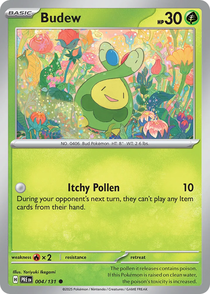 Budew, Prismatic Evolutions 004/131