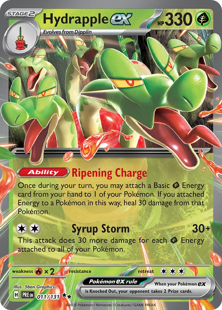 Hydrapple ex, Prismatic Evolutions 011/131