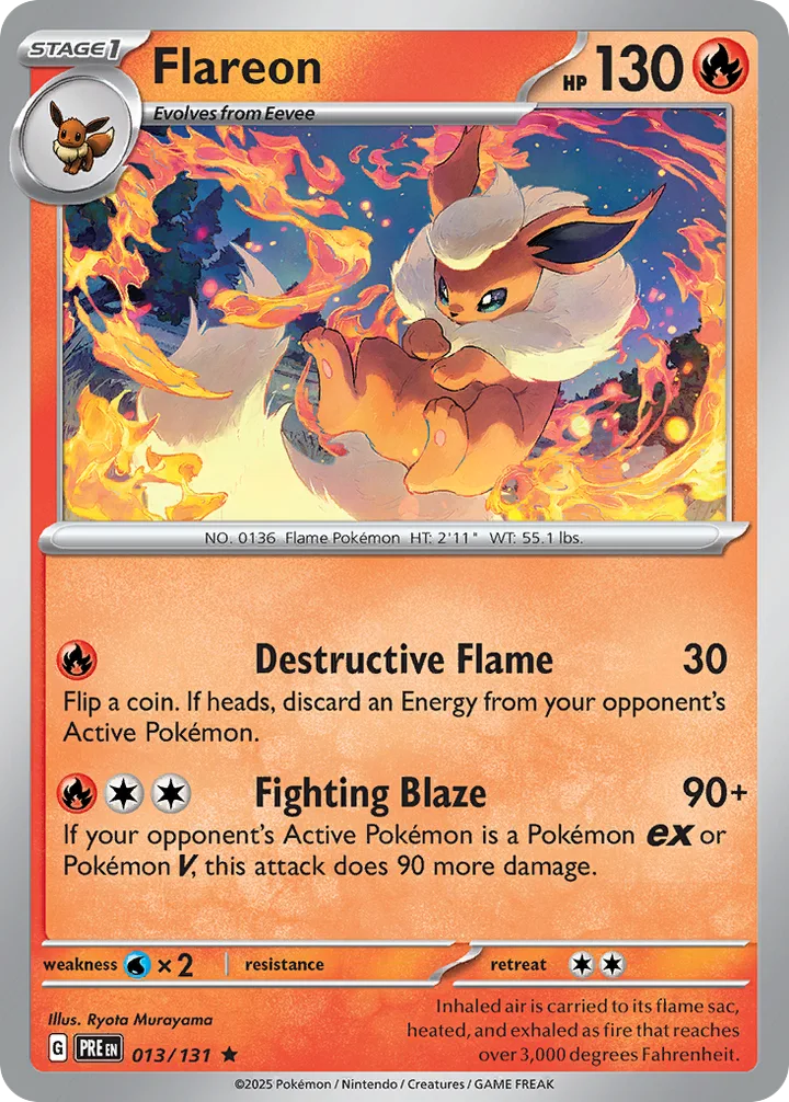 Flareon, Prismatic Evolutions 013/131