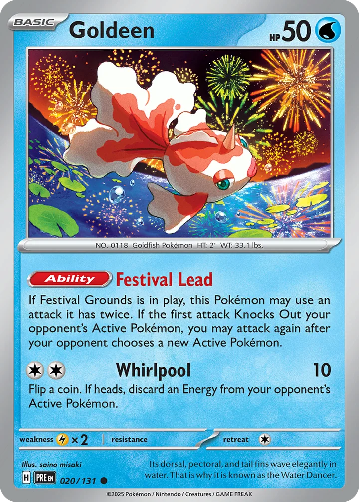 Goldeen, Prismatic Evolutions 020/131