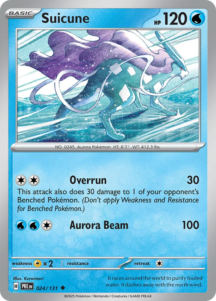 Suicune, Prismatic Evolutions 024/131