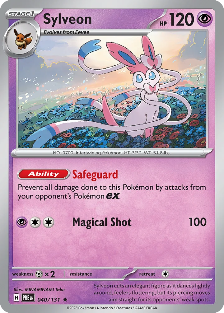 Sylveon, Prismatic Evolutions 040/131