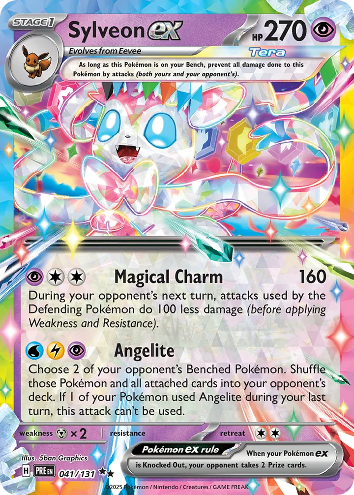 Sylveon ex, Prismatic Evolutions 041/131