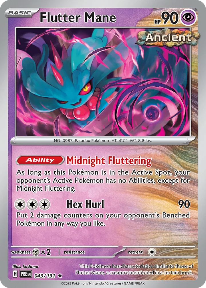 Flutter Mane, Prismatic Evolutions 043/131