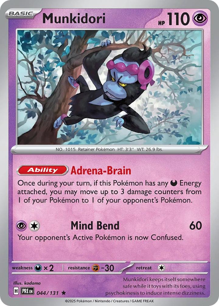 Munkidori, Prismatic Evolutions 044/131