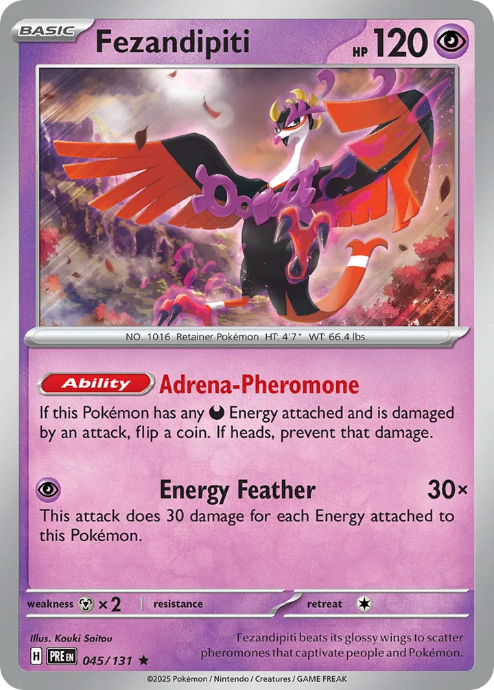 Fezandipiti, Prismatic Evolutions 045/131