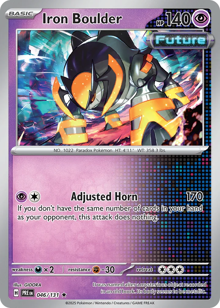 Iron Boulder, Prismatic Evolutions 046/131