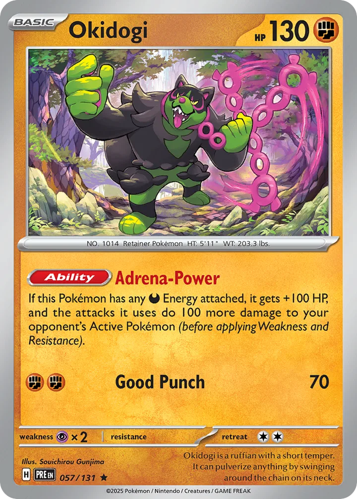 Okidogi, Prismatic Evolutions 057/131
