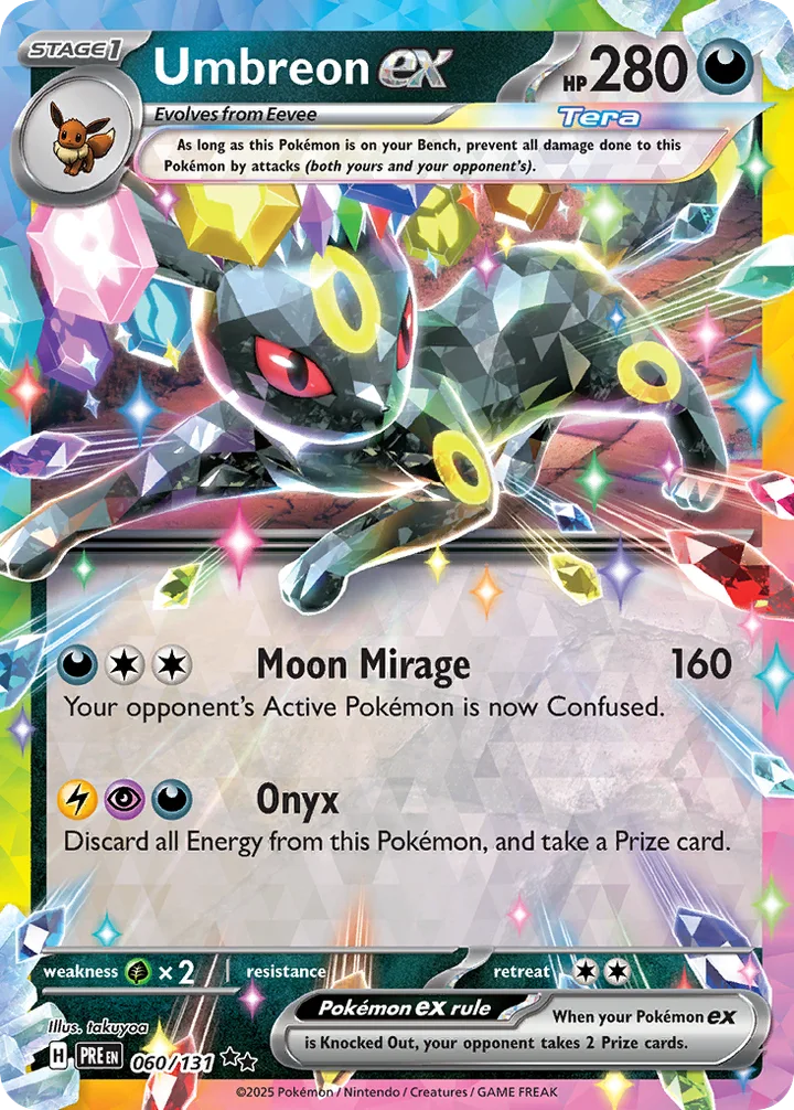 Umbreon ex, Prismatic Evolutions 060/131