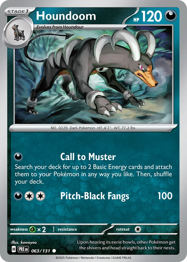 Houndoom, Prismatic Evolutions 063/131