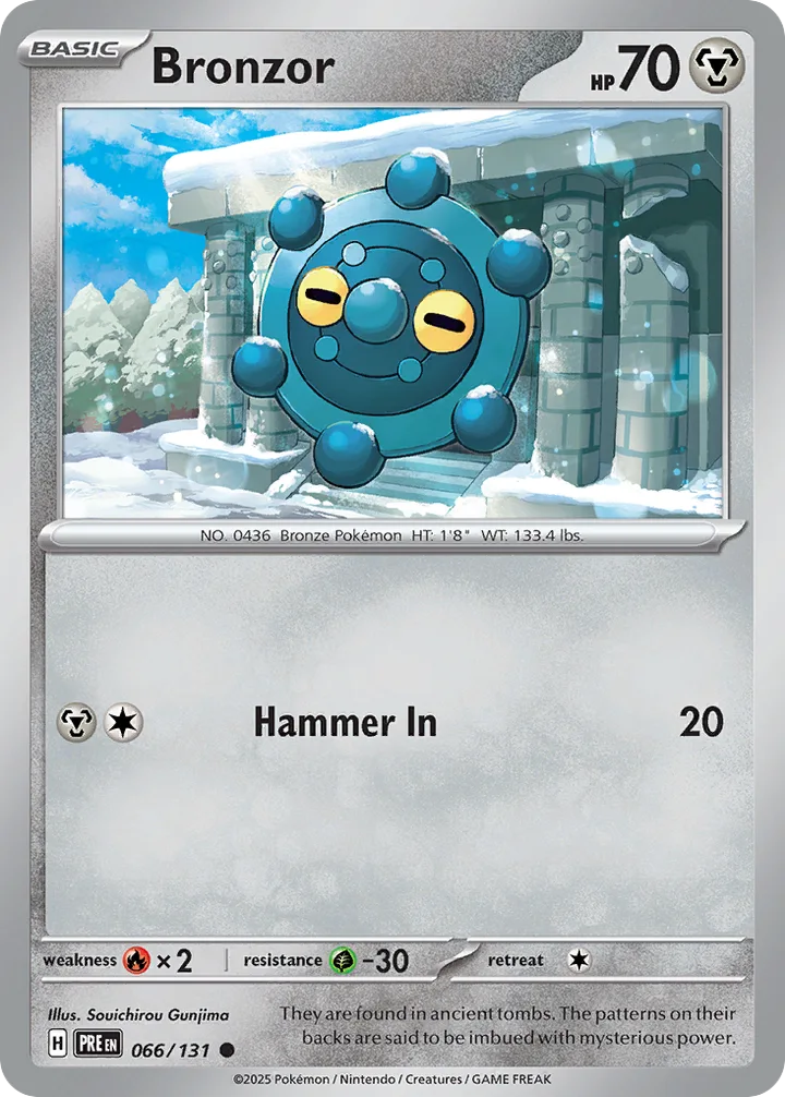 Bronzor, Prismatic Evolutions 066/131