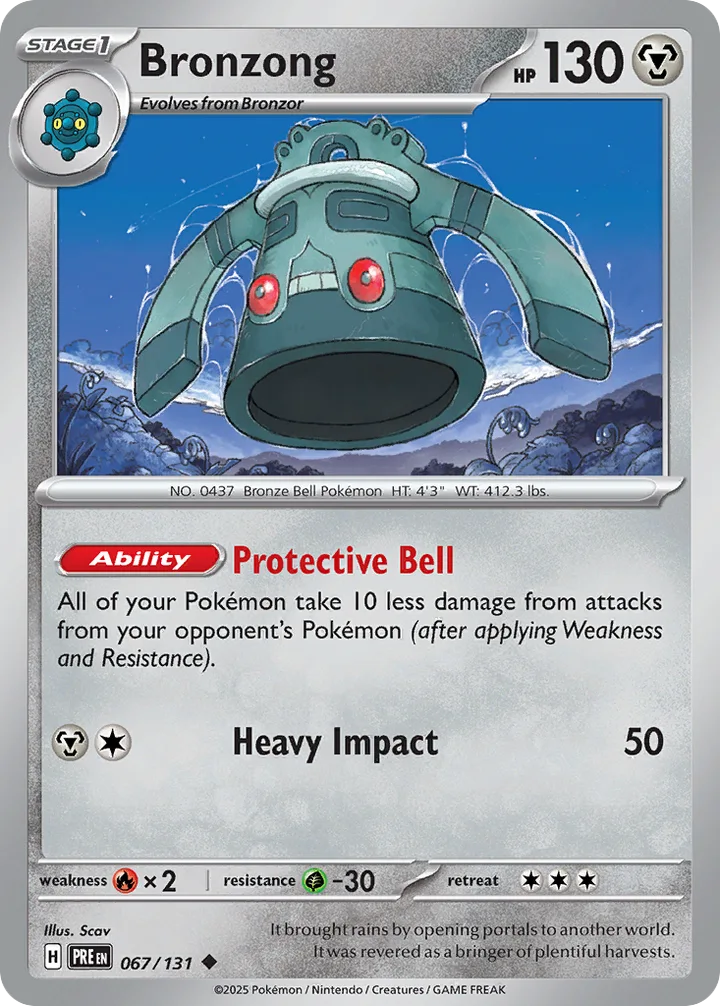 Bronzong, Prismatic Evolutions 067/131